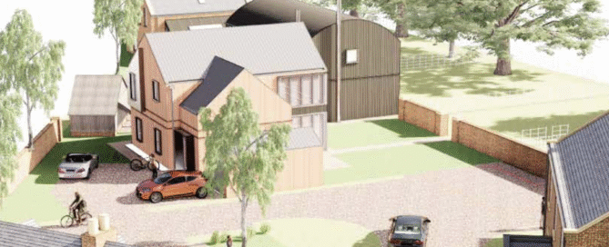 Artists impression residential development Howden Spawforths architects