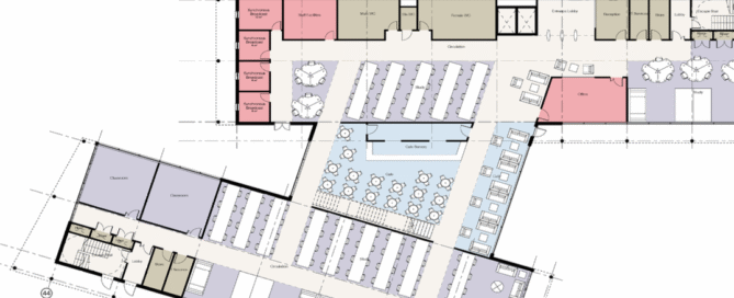 Learning commons university of Bolton Spawforths planning consultants