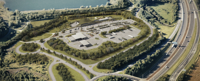 Town Planning services Skelton Lake motorway service station Leeds - Spawforths