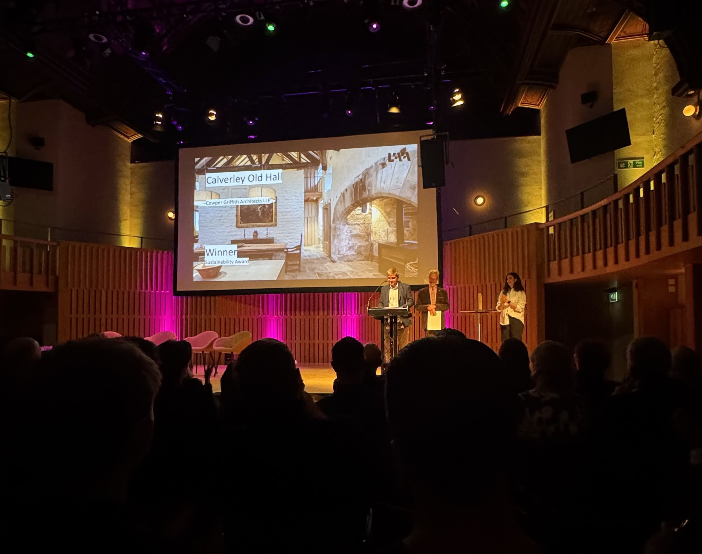 Leeds Architecture Awards 2025 Spawforths at the Leeds Architecture Awards 2025