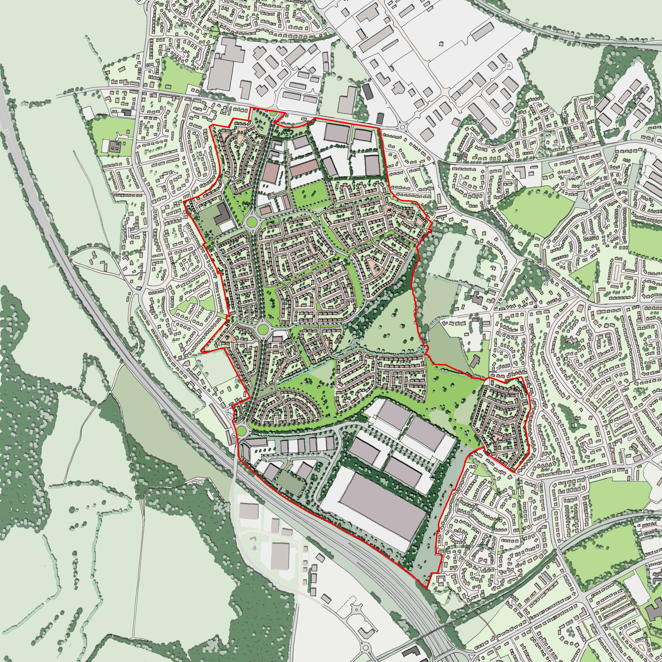 Site Context – Masterplan